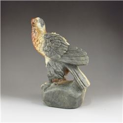 Chinese Shoushan Stone Statue - Eagle