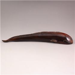 Chinese Ox Horn Catfish Statue