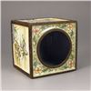 Image 4 : Chinese Red Copper Enamel Square Ink Tank w Cricket
