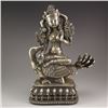Image 1 : Chinese Tibet White Copper Buddha Statue