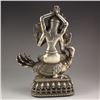 Image 7 : Chinese Tibet White Copper Buddha Statue
