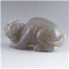 Image 3 : Chinese Natural Agate Statue - Ox
