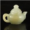 Image 2 : Chinese Natural Hetian Jade Teapot