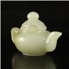 Image 3 : Chinese Natural Hetian Jade Teapot
