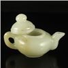 Image 5 : Chinese Natural Hetian Jade Teapot