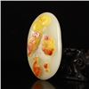 Image 3 : Chinese Huang Long Jade Pendant - Fortune Mouse