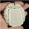 Image 5 : Chinese Hetian Jade Chi Dragon Pendant