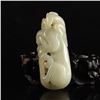 Image 4 : Chinese Hetian Jade Pendant - Monkey