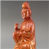 Image 7 : Chinese Shoushan Stone Ruyi Kwan-yin Statue