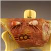 Image 2 : Chinese Shoushan Stone Statue w Ladybug