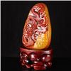 Image 4 : Superb Chinese Shoushan Stone Statue - Dragon