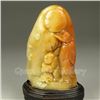Image 2 : Chinese Shoushan Stone Statue - Teacher & Student