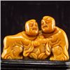 Image 2 : Chinese Shoushan Stone Statue - Fortune Kids