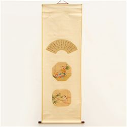 Chinese Watercolour on Xuan Paper Calligraphy & Figure Painting Huang shanshou 1855-1919