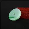 Image 2 : Superb Natural Jadeite Lucky Pendant w Certificate