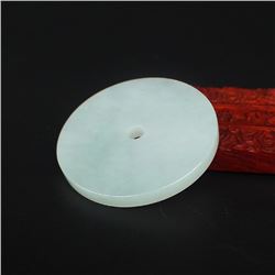 Superb Natural Jadeite Lucky Pendant
