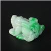 Image 3 : Natural Jadeite Pixiu Statue w Certificate
