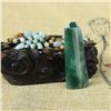 Image 1 : Superb Natural Jadeite Lucky Pendant w Certificate