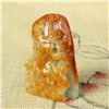 Image 3 : Natural Jadeite Pendant - Magpie & Plum Flower w Certificate