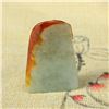 Image 4 : Natural Jadeite Pendant - Magpie & Plum Flower w Certificate
