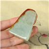 Image 7 : Natural Jadeite Pendant - Magpie & Plum Flower w Certificate