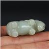 Image 7 : Natural Jadeite Fortune Elephant Pendant w Certificate