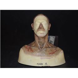 DEAD ROTTEN ZOMBIE WITCH MALE MAKE UP COWL ON FULL BUST 10