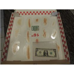 ZOMBIE SCAR BURN CUT BOIL SLICE SILICONE TRANSFER LOT 02
