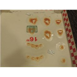 ZOMBIE SCAR BURN CUT BOIL SLICE SILICONE TRANSFER LOT 50