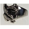 Image 1 : #27-STAINLESS STEEL MEN RING SIZE 11 "LIVE TO RIDE" "RIDE TO LIVE"