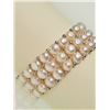 Image 1 : #44-FRESHWATER PEARL FLEXIBLE SIZE BRACELET