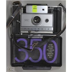 VINTAGE POLAROID AUTOMATIC 350 LAND CAMERA