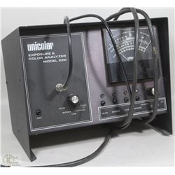 VINTAGE UNICOLOR EXPOSURE AND COLOR ANALYZER