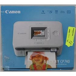 CANON SELPHY CP740 COMPACT PHOTO PRINTER