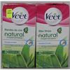 Image 1 : LOT OF 4 VEET WAX STRIPS ASSORTED VARIETIES