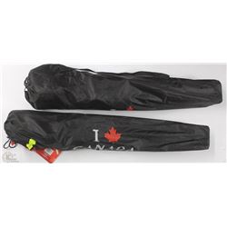 TWO NEW FOLDING CAMP CHAIRS" I LOVE CANADA"