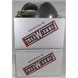 LOT OF 2 NEW FIBERGLASS FULL FACE GRINDING SHIELDS