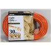 Image 1 : 30 METER LIGHT DUTY EXTENSION CORD 16 GAUGE 10 AMP