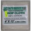 Image 1 : 4'X12' SUPER HEAVYWEIGHT DROP CLOTH