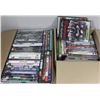 Image 1 : 2 BOXES OF 55 ASSORTED DVD'S
