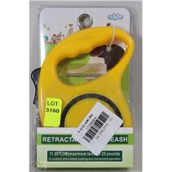 NEW 11.5' (3M) RETRACTABLE DOG LEASH