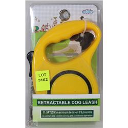 NEW 11.5' (3M) RETRACTABLE DOG LEASH