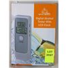 Image 1 : NEW DIGITAL ALCOHOL BREATH TESTER WITH LCD CLOCK