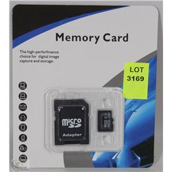 NEW 32GB MICRO SD MEMORY CARD WITH ADAPTOR