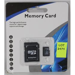 NEW 32GB MICRO SD MEMORY CARD WITH ADAPTOR