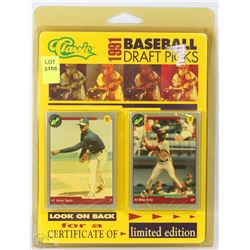 1991 BASEBALL DRAFT PICKS SEALED IN ORIGINAL