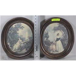 PAIR OF COPPERCRAFT GUILD PICTURES 15"X13"