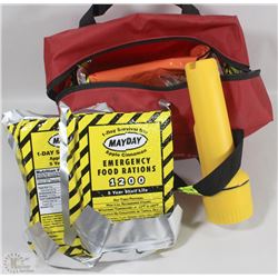 NEW "REDI MEDIC" EMERGENCY KIT CONTAINING DRINKING
