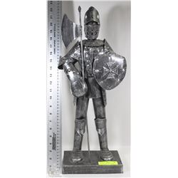 EXCALIBUR GIFT COLLECTION METAL KNIGHT ORNAMENT