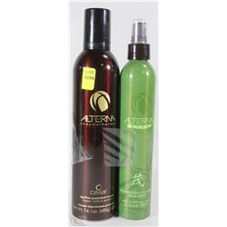 BOTTLE OF ALTERNA AGE FREE PROTECTANT MOUSSE AND